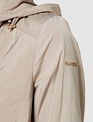 Geox W Annya S Abrigos Hombre, Beige (Sand Beige F5186), 48 para Mujer