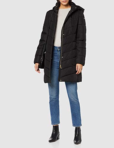 Geox W Annytah, Parka para Mujer, Negro (Black F9000), 34