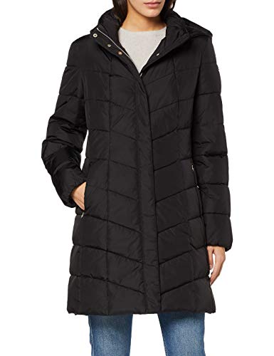 Geox W Annytah, Parka para Mujer, Negro (Black F9000), 34