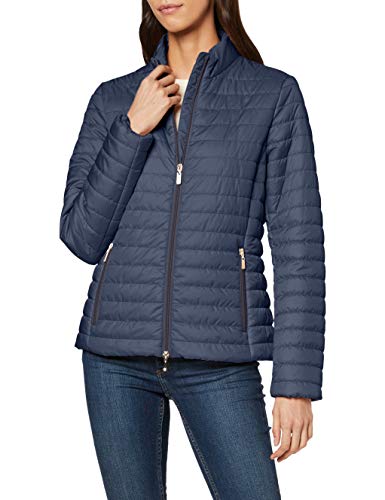 Geox W Ascythia A Chaqueta, Azul (Gothic Blue F4491), 40 para Mujer
