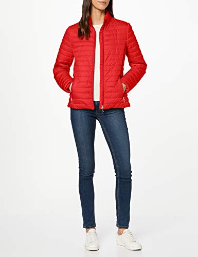 Geox W Ascythia A Chaqueta, Rojo (True Red F7115), 40 para Mujer