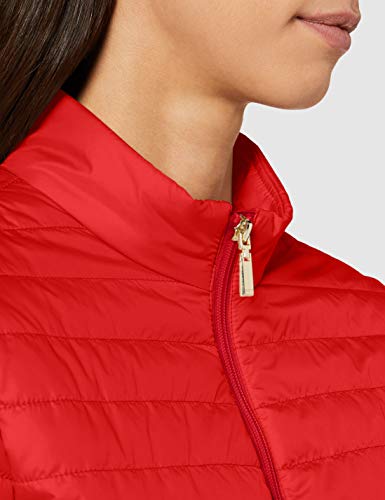 Geox W Ascythia A Chaqueta, Rojo (True Red F7115), 40 para Mujer