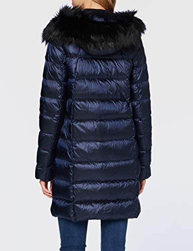 Geox W Blenda Parka, Iridescent Blue, 42 para Mujer