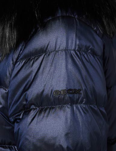 Geox W Blenda Parka, Iridescent Blue, 42 para Mujer