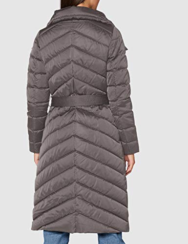 Geox W CHLOO Capa de pluma, Cloudy Grey, 40 para Mujer