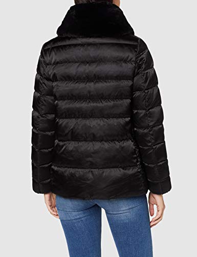 Geox W Chloo N Abrigo, Negro (Black F9000), 44 para Mujer