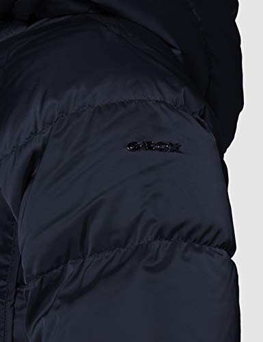 Geox W CHLOO Parka, azul oscuro, 40 para Mujer