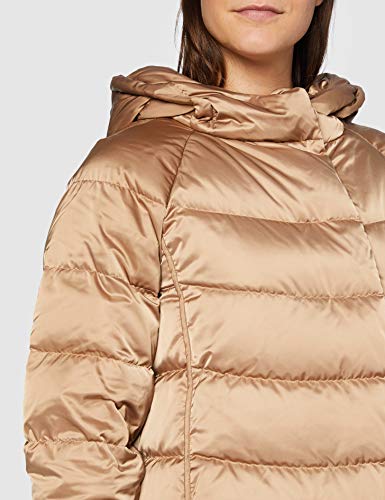 Geox W CHLOO Parka, Outer Coconut, 44 para Mujer
