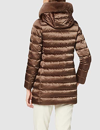 Geox W Chloo Y Parka, Marrón (Bear Cub F6185), 44 para Mujer