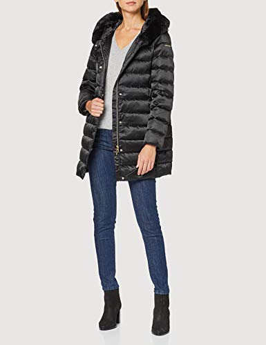 Geox W Chloo Y Parka, Negro (Black F9000), 52 para Mujer