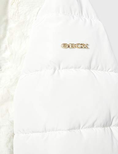 Geox W ELISKA Chaqueta, Cloud White, 48 para Mujer