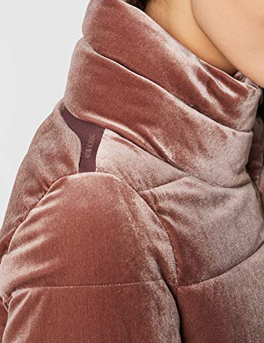 Geox W Felyxa Y Abrigo, Rosa (Dark Rose F8254), 38 para Mujer
