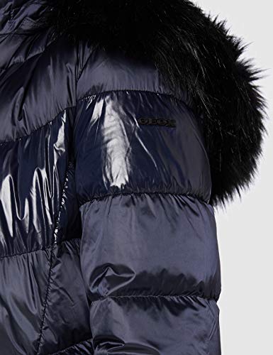 Geox W Jacy Parka, azul oscuro, 48 para Mujer