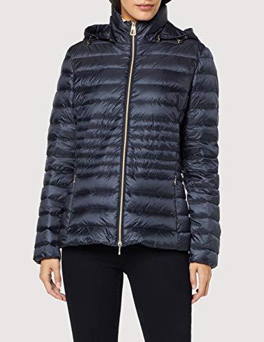 Geox W Jaysen, Abrigo Mujer, Azul (Blue Nights F4386), 42 (Talla fabricante: 36)