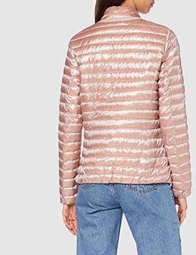 Geox W Jaysen B Chaqueta, Gris (Glossy Powder F8274), 42 para Mujer