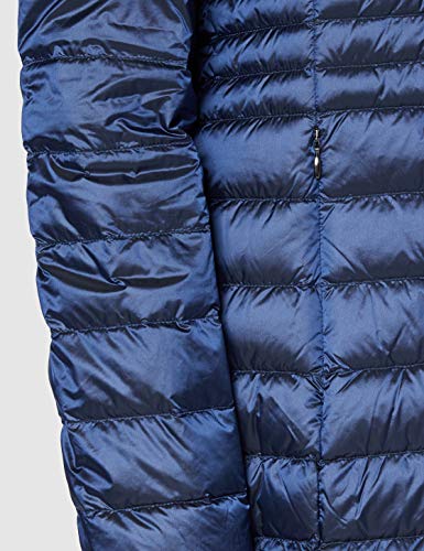 Geox W Jaysen Chaqueta Acolchada, Azul Lima Oscura, 44 para Mujer