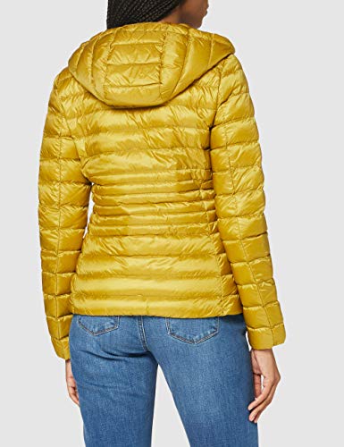 Geox W Jaysen Chaqueta acolchada, Color amarillo, 48 para Mujer