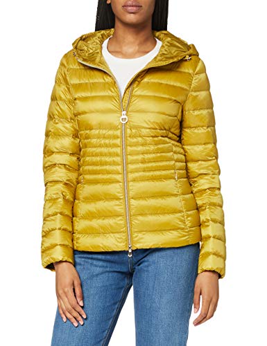 Geox W Jaysen Chaqueta acolchada, Color amarillo, 48 para Mujer