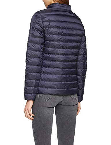 Geox W Jaysen, Chaqueta Mujer, Azul (Blue Nights/Saf. Bei F4468), 50 (Talla fabricante: 44)