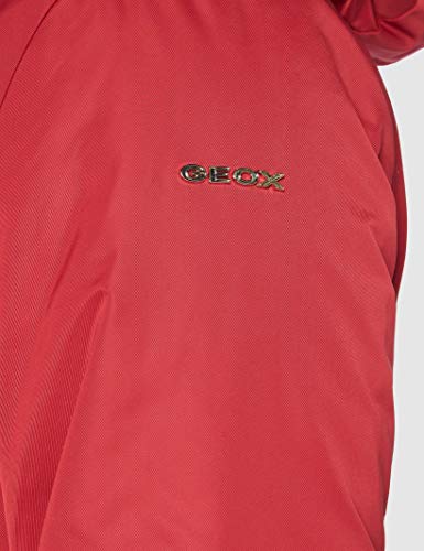 Geox W Myria Chaqueta, Rojo, 44 para Mujer