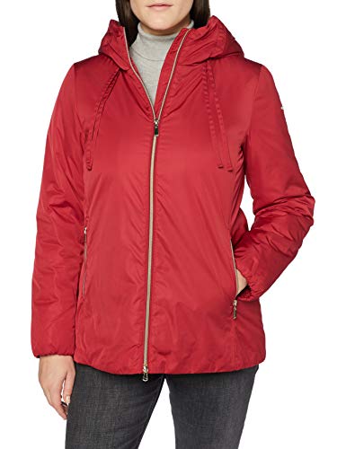 Geox W Myria Chaqueta, Rojo, 44 para Mujer