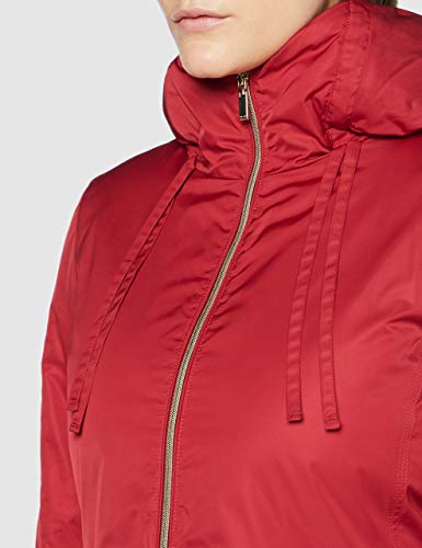 Geox W Myria Chaqueta, Rojo, 44 para Mujer