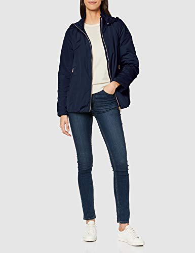 Geox W Naiomy G abrigos hombre, Azul (Gothic Blue F4491), 40 para Mujer