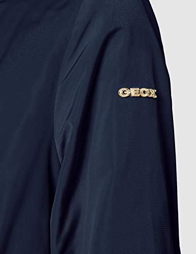 Geox W Naiomy G abrigos hombre, Azul (Gothic Blue F4491), 40 para Mujer
