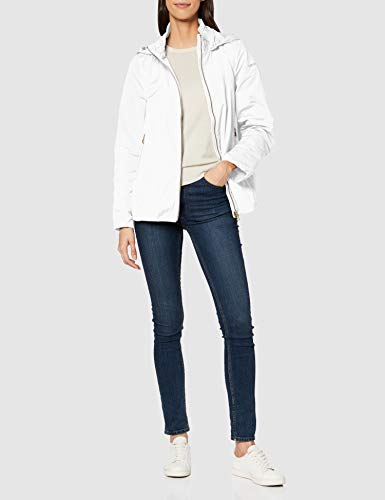 Geox W Naiomy G abrigos hombre, Blanco (Blanc F1445), 54 para Mujer