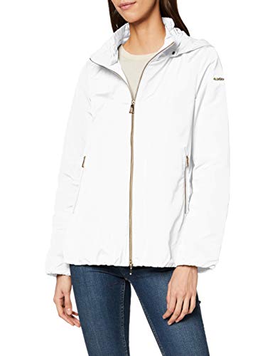 Geox W Naiomy G abrigos hombre, Blanco (Blanc F1445), 54 para Mujer