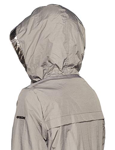 Geox W Ottaya Parka, Beige (Elephant Skin/BR.Tit F5181), 42 para Mujer