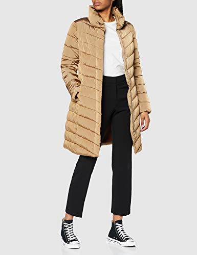 Geox W SEYLA Chaqueta, Bronce dorado, 40 para Mujer