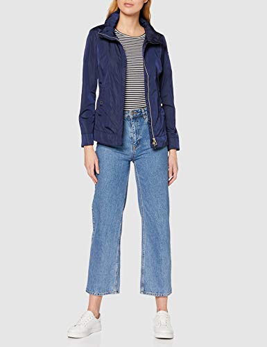 Geox W Smeraldo W Chaqueta, Azul (Peacot Navy F4399), 46 para Mujer
