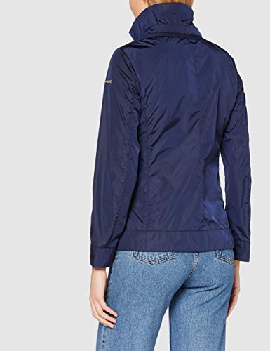 Geox W Smeraldo W Chaqueta, Azul (Peacot Navy F4399), 46 para Mujer