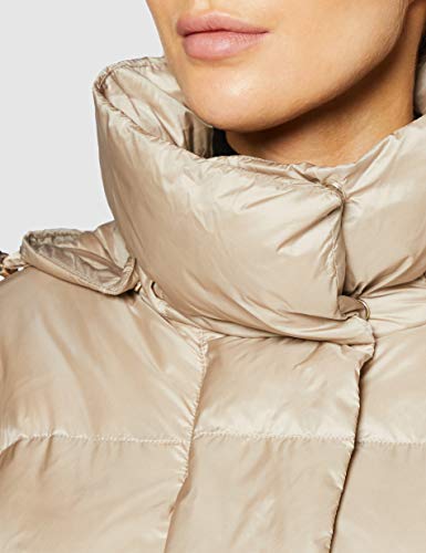 Geox W TAHINA Capa de pluma, Sand Beige, 40 para Mujer
