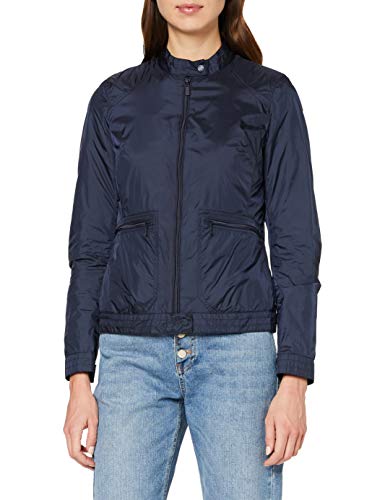 Geox W7221C, Capa Mujer, Blu (Night), 46 (Talla fabricante: 50)