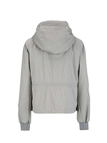 Geox Woman Jacket Abrigo, Gris(sesame Grey), 44 para Mujer