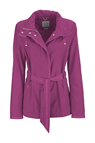 Geox Woman Jacket Abrigo, Rose(bright Orchid), 44 para Mujer
