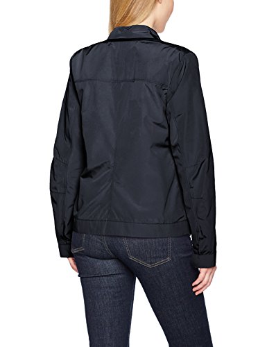 Geox Woman Jacket Chaqueta, Azul (Dark Navy), 40 para Mujer