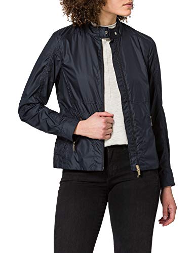Geox Woman Jacket Chaqueta, Blau (Blue Nights F4386), 36 (Tamaño del Fabricante: 42) para Mujer