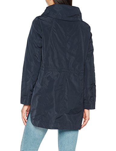 Geox Woman Jacket Parka Chaqueta, Azul (Blue Nights F4386), 42 para Mujer