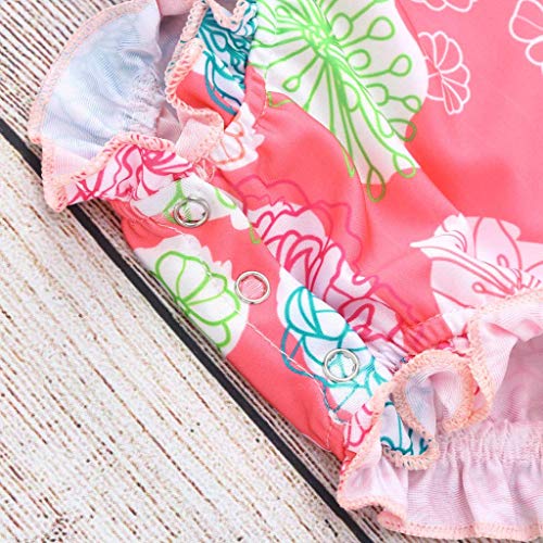 GHXCJ Trajes de baño de una Pieza con Estampado de Cisne para niñas pequeñas, Traje de baño con Volantes, Ropa de Playa