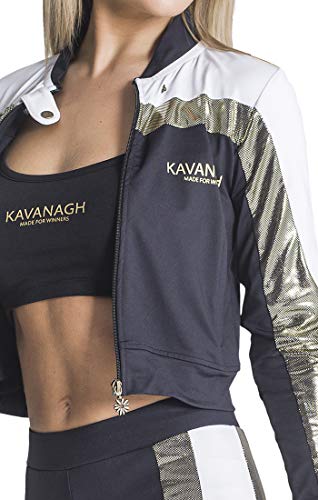 Gianni Kavanagh Black Ride or Die Collection Jacket Chándal, Negro, XS para Mujer