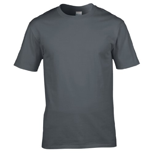 Gildan - Camiseta Premium de algodón para Hombre (3XL) (Verde Militar)