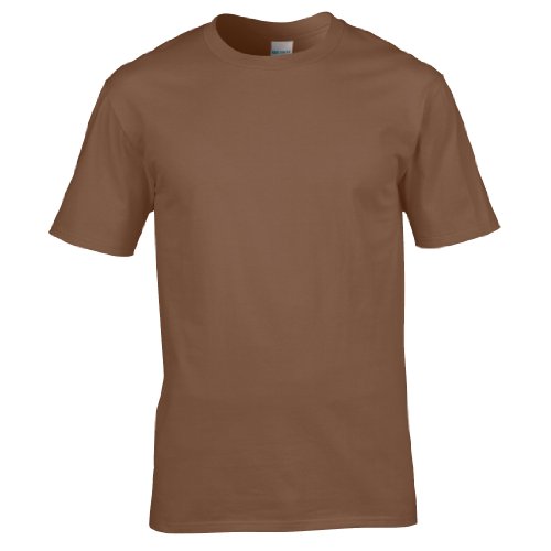 Gildan - Camiseta Premium de algodón para Hombre (3XL) (Verde Militar)