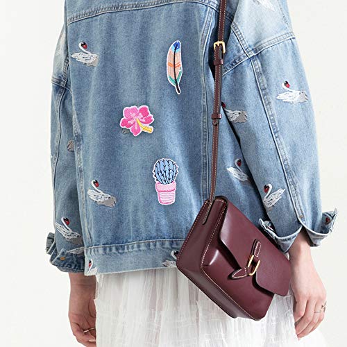 Globaldream Parches Tela, 20 Piezas Parches Bordados Hierro En Parches Pegatina Parches para Ropa Camiseta Jeans Sombrero Pantalon Bolsas