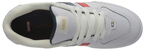 Globe Encore-2, Zapatillas Unisex Adulto, White Blue Red, 45 EU