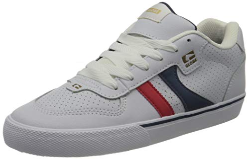 Globe Encore-2, Zapatillas Unisex Adulto, White Blue Red, 45 EU
