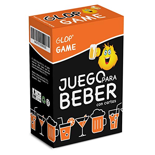 Glop Game - Juegos para Beber - Juegos de Mesa Adulto - Juegos de Cartas para Fiestas - Regalos Originales para Hombres y Mujeres - 100 Cartas