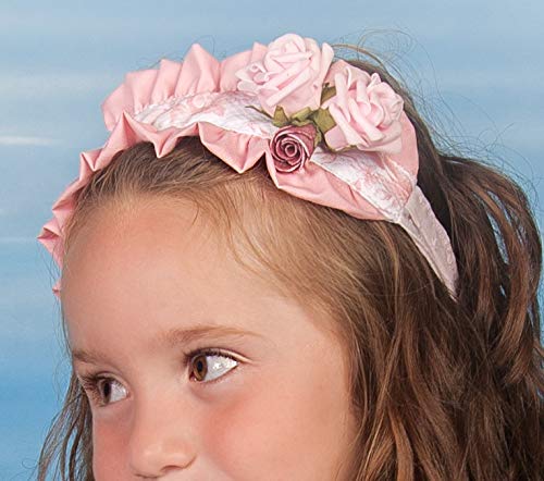 Godettia Vestidos para Bebes de 2 años | para Ceremonias y Ocasiones Informales | Vestido de Niña + Tocado Hecho en España